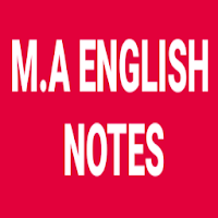 M.A ENGLISH NOTES