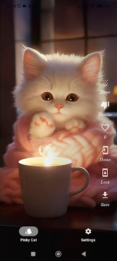 Screenshot PinkyCat - Cat Wallpaper