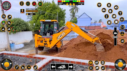 Screenshot Snow Excavator Game: JCB Games