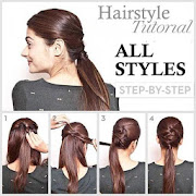 Hairstyle Tutorial Step by Step  Icon