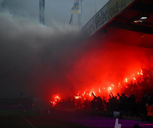 🎥 Chants, banderole et fumigènes : l'appel à l'aide des supporters du Standard à Westerlo