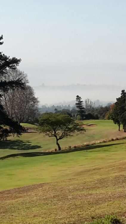 PICTURE: SUPPLIED Smoke has engulfed swathes of Pietermaritzburg due to a fire, apparently at the municipal dump. This picture is taken from the Victoria Country Club.