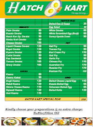 Hatch Kart menu 2