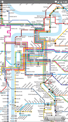 Prague Metro/Train/Bus Map Offline プラハ地下鉄・観光・バス路線図のおすすめ画像2