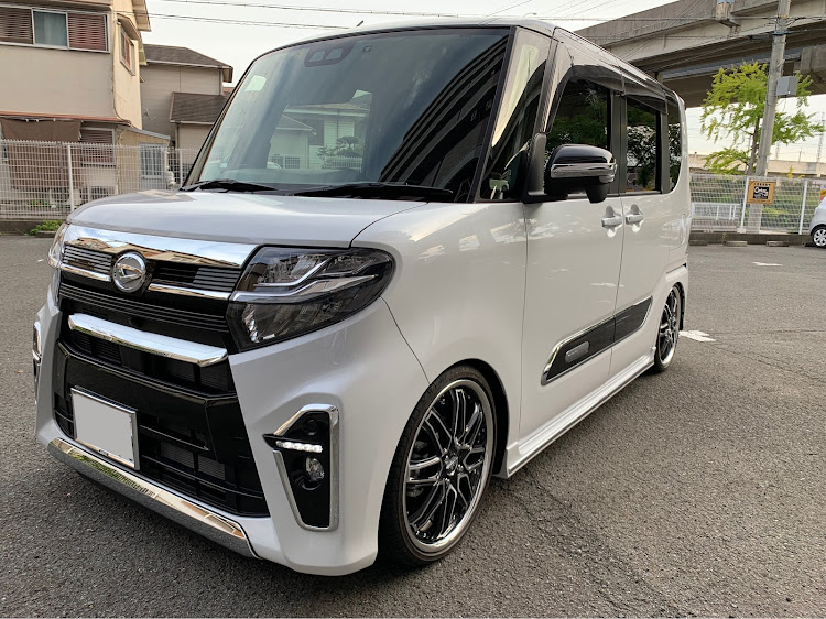 タントカスタムのタイヤ交換・洗車・車高調整に関するカスタム事例｜車のカスタム情報はCARTUNE