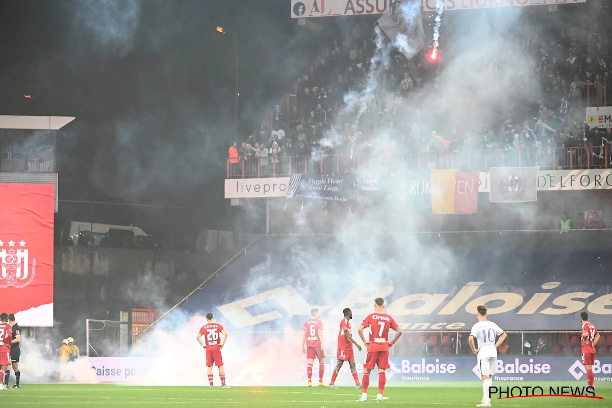 Voetbalbond beslist over stopzetten Standard-Anderlecht op 17 november