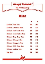 Hungry Stomach menu 6