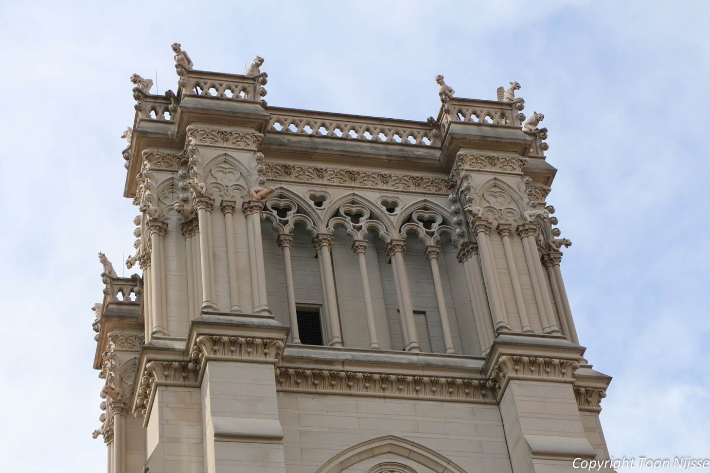 Cathedral Basilica of the Assumption, zo te zien hebben deze waterspuwers geen functie