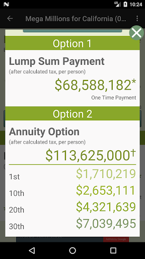 Lottery Calculator