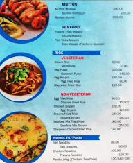 Fishbone Bar & Restaurant menu 1