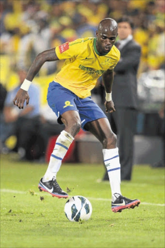 SHARPSHOOTER: Sundowns' winger Anthony Laffor scored for Liberia Photo: Gallo Images