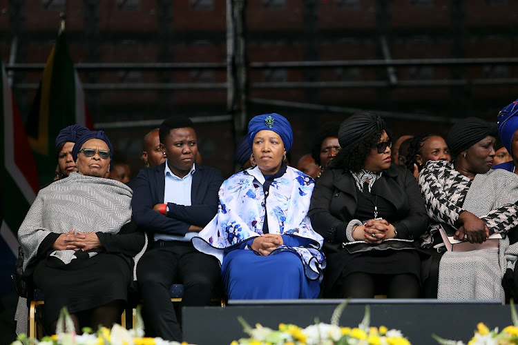 Family, friends, politicians and dignitaries joined thousands of mourners who came to honour the late Winnie Madikizela-Mandela at the official memorial service Orlando Stadium in Soweto on April 11 2018.