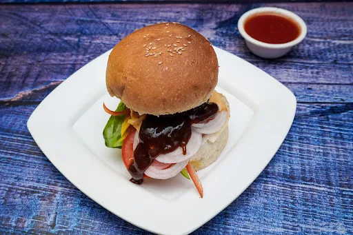 BBQ Fried Chicken Burger