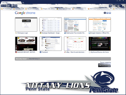 Penn State Large chrome extension