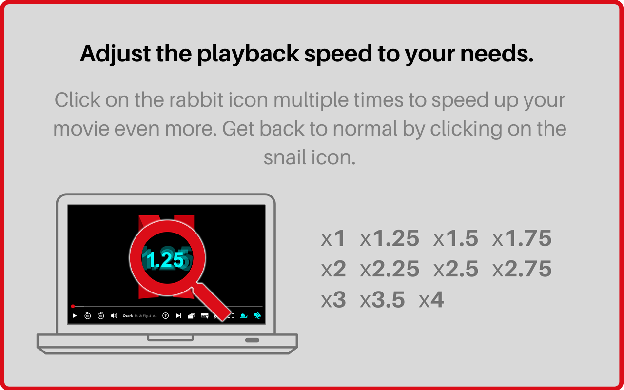 Netflix Speedup - watch videos faster Preview image 6