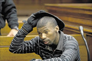 TROUBLED: Xolile Mngeni as he appeared  in the Cape Town High Court. Photo: Gallo Images