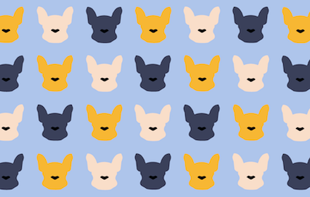 Cute Frenchie chrome extension