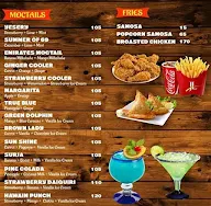 Juice Land menu 1