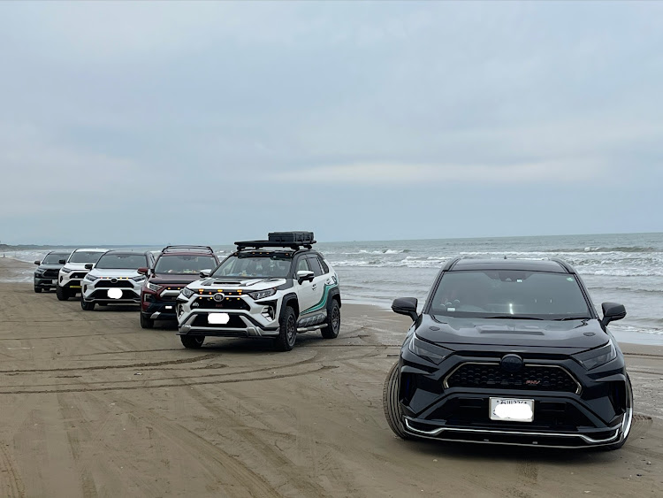 bBの千里浜なぎさドライブウェイ・ＭＴ・能登半島地震・オフ会に関するカスタム事例の投稿画像3枚目