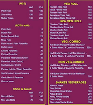 Awsum Yummy menu 2