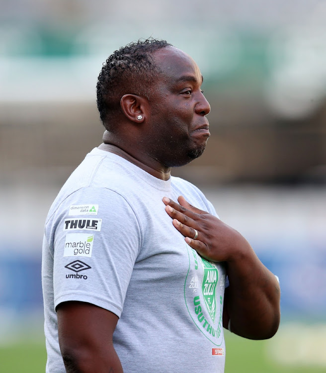 Benni McCarthy, head coach of AmaZulu