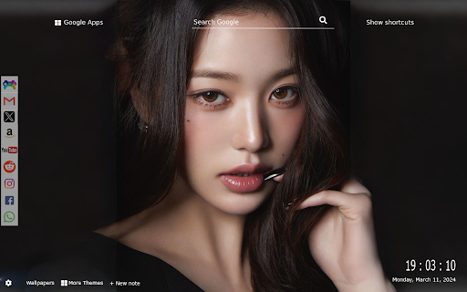 Jang Wonyoung Wallpaper New Tab Gameograf Preview 1