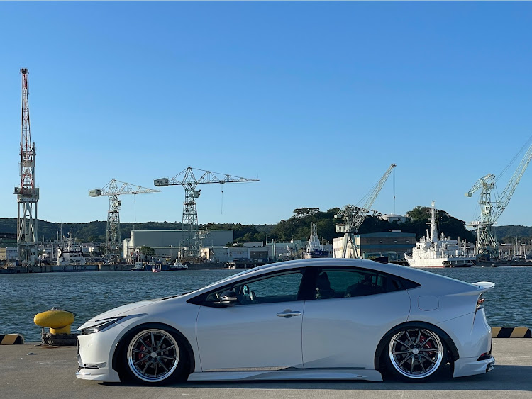 プリウスのPickUpCarsで会いましょう・仲の良い繋がりは大切にしたい😃・塩釜港・PickUpCars2024・PickUpCars2024&FanMeeting2024に関するカスタム事例の投稿画像2枚目