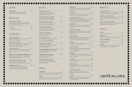 Caffe Allora menu 7