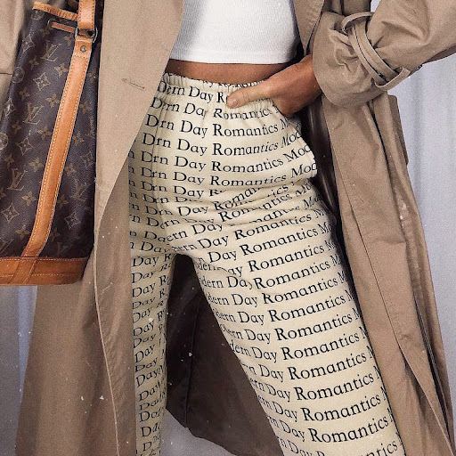 Title 4, Letter printed hooded jacket and casual pants f...