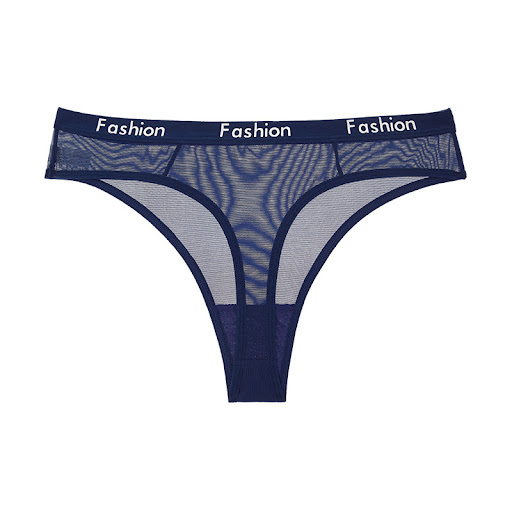 Title 3, Womens Thong Feminine Mesh Transparent Low Wai...