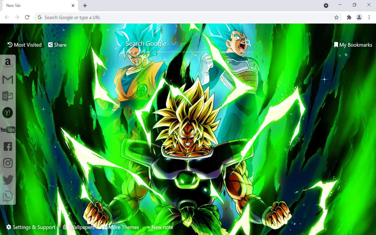 Dragon Ball Super: Broly Wallpaper Preview image 1