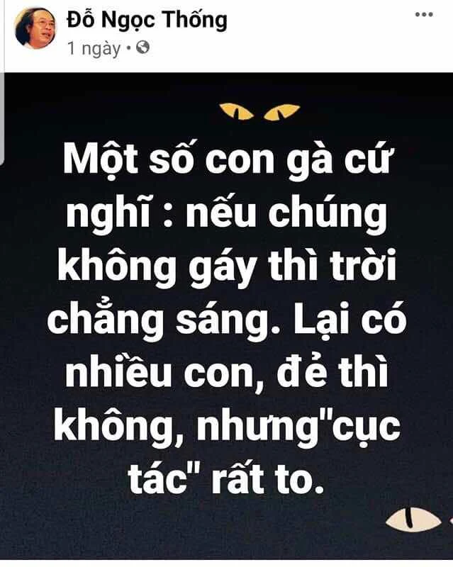 HẾT ĐỔ LỖI GIÁO VIÊN DỐT THÌ QUAY LẠI ĐỔ LỖI DO THỂ CHẾ CHÍNH TRỊ 