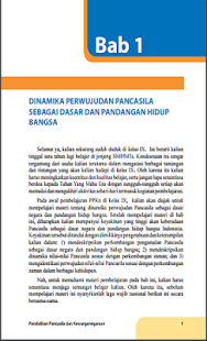 Buku PKn Kelas 9 Kurikulum 2013 - náhled