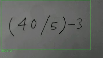 Handwritten Equation Solver Screenshot