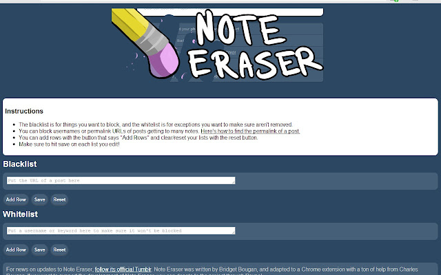 Note Eraser