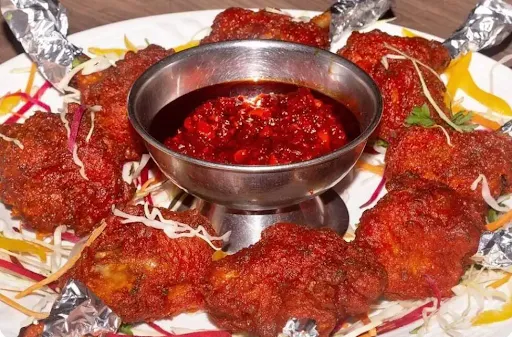 Chicken Kolhapuri Lollipop [6 Pieces]