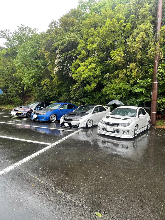 WRX STIのWRX STI VAB・4月もよろしくお願い致します🌸・生憎の雨☔️・静岡オフに関するカスタム事例の投稿画像12枚目