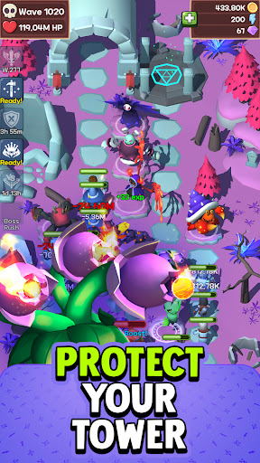 Screenshot Idle Monster TD: Monster Games