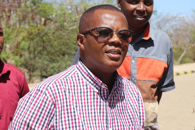 Taita Taveta county gubernatorial candidate Faustine Mghendi during an interview with the Star on Tuesday, June 7, 2022.