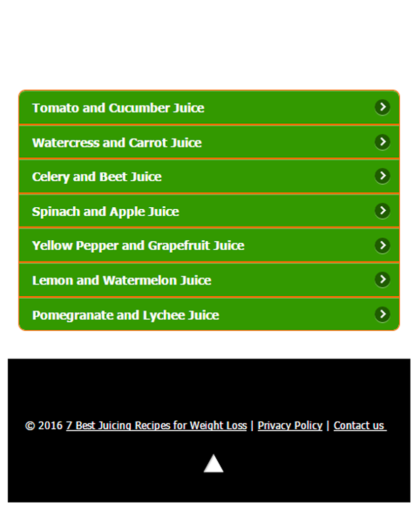 7 Weight Loss Juicing Recipes Screen 2