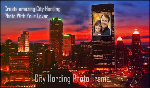 City Hoarding Photo Frame