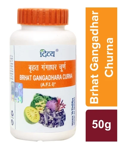 Patanjali Divya Brhat Gangadhar Churna - 50 gm