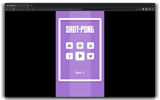 Shoot Pong - HTML5 Game