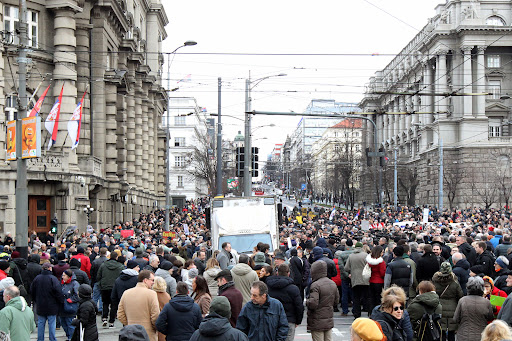  Povorka podrške tužiteljkama završena ispred Tužilaštva u Beogradu
