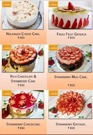 Glace Patisserie menu 5