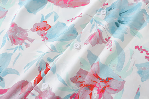 Title 11, Mens Loose And Casual Retro Floral Full Print ...