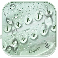 Rain Drops Keyboard Theme