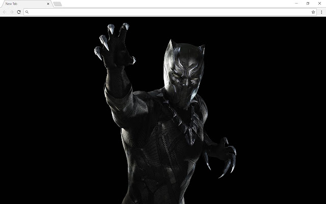 Black Panther New Tab