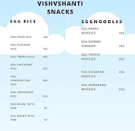 Hotel Vishvshanti Snacks and Fast Food menu 2