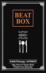 Beat Box Cafe menu 6